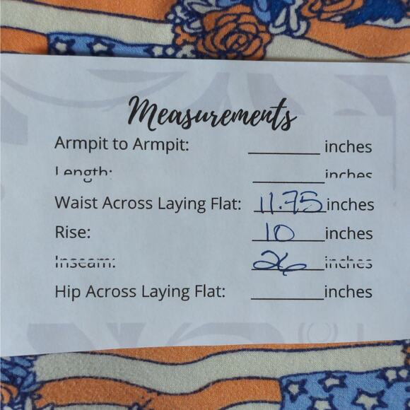 LuLaRoe Patriotic American Flag Print Leggings - One Size - Picture 8 of 9